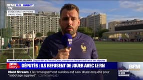 Pour Emmanuel Blairy, la gauche préfère "jouer au football avec des délinquants dans les prisons"