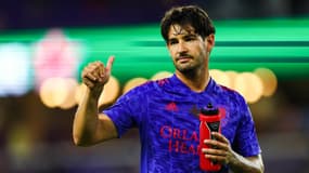 Alexandre Pato (7), attaquant d'Orlando City, regarde après le match contre le FC Dallas à l'Exploria Stadium.