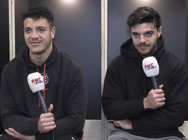 Théo et Romain Ntamack