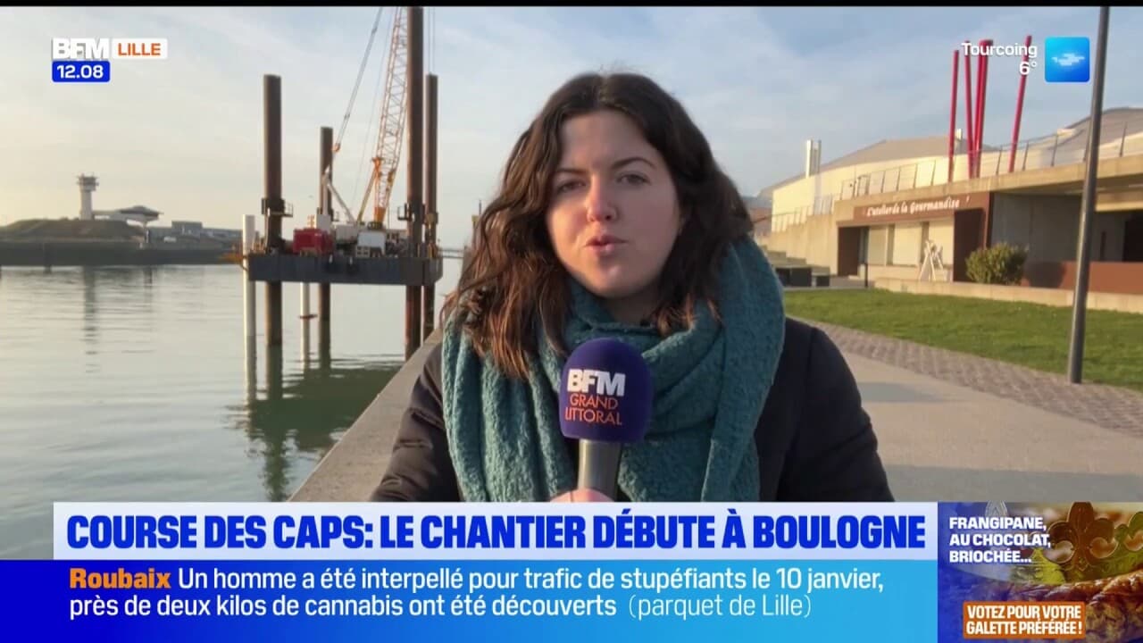 Course des caps: le chantier débute à Boulogne-sur-Mer