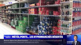 Météo, ponts, inflation… Pourquoi les hypermarchés sont désertés ?
