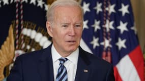 Joe Biden à la Maison Blanche le 18 novembre 2021