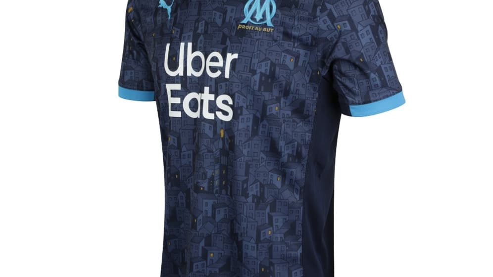 Le nouveau maillot extérieur de l'OM Le nouveau maillot extérieur de l'OM