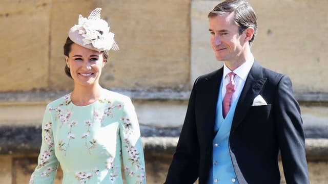 Pippa Middleton et son mari, le 19 mai 2018
