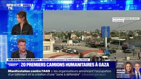 Israël/Hamas: "C'est une abomination d'observer qu'il y a une aide qui est là, côté égyptien et, de l'autre côté, des Gazaouis qui n'ont accès à rien" selon Jean-François Corty, vice-président de Médecins du Monde