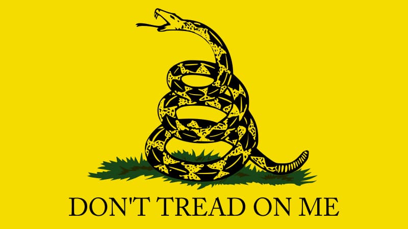 Le drapeau libertarien