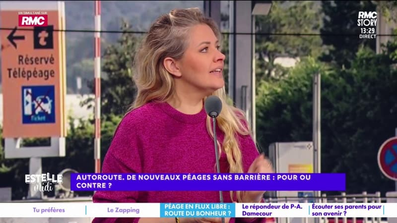 Péages d'autoroutes sans barrières : "C'est encore un moyen de nous ponctionner de l'argent", critique Carine Galli