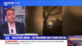 Hallyday, Bruel : les maisons des stars en feu - 09/01