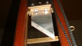 La guillotine mise aux enchères était utilisée par l'armée française dans la deuxième moitié du 19e siècle. (Photo d'illustration)