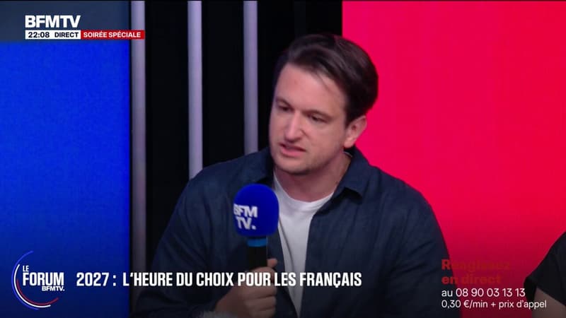 FORUM BFMTV - Condamnation de Marine Le Pen: "On a besoin d'avoir une classe politique qui est plus digne", affirme Gabriel, professeur agrégé