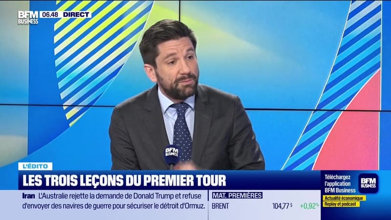 L’Edito de Raphaël Legendre : Les trois leçons du premier tour - 16/03