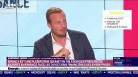 Frédéric Léger (Qwincy): Qwincy est une plateforme qui met en relation de freelances experts en finance avec les directions financières des entreprises – 07/08