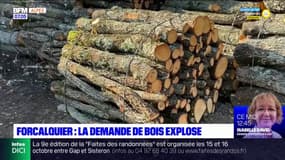 Forcalquier: les commandes de bois ont augmenté de 20%