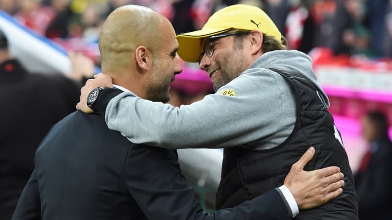 Pep Guardiola et Jürgen Klopp