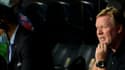 Ronald Koeman sur le banc du FC Barcelone face au Bayern Munich
