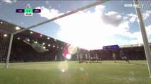 L'arrêt de Ramsdale lors de Leicester-Arsenal, le 30 octobre 2021