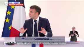Emmanuel Macron: "L'écologie à la française, c'est une écologie de justice et de souveraineté" 
