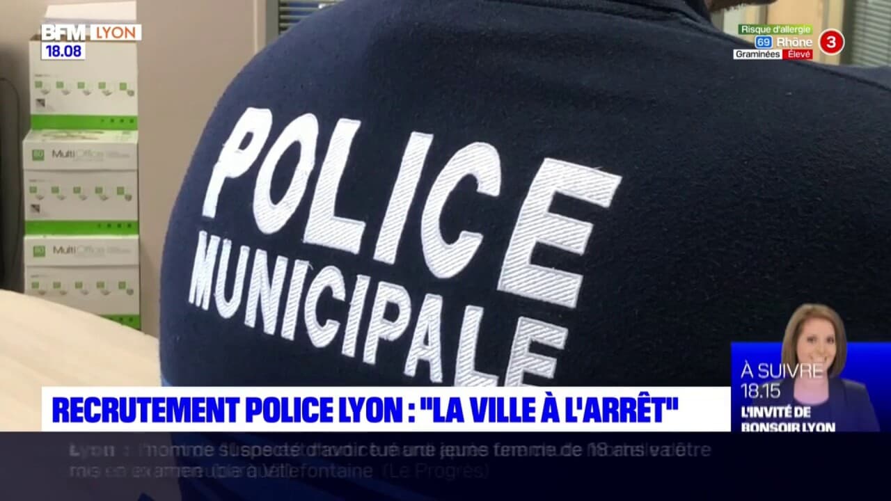 Police municipale : "La Ville de Lyon est à l'arrêt en termes de