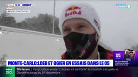 Monte-Carlo: Sébastien Ogier et Sebastien Loeb pour des essais dans les Hautes-Alpes