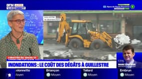 Guillestre: plus de "deux millions" d'euros de dégâts après les inondations