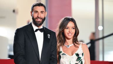 Karim Benzema et Lyna Khoudri au Festival de Cannes le 23 mai 2025