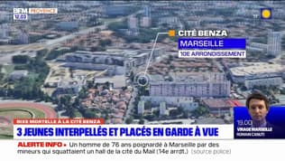 Marseille: trois jeunes interpellés après la rixe mortelle de la cité Benza