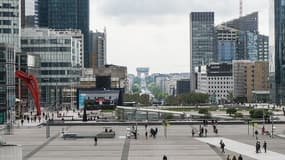 Vue de l'esplanade de La Défense