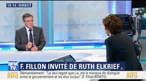 François Fillon face à Ruth Elkrief (1/2)