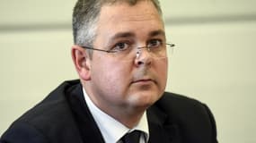 Le procureur français Baptiste Porcher assiste à une conférence de presse le 30 mai 2018 au palais de justice de Laon, dans le nord de la France.
