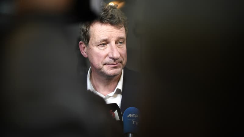 Yannick Jadot juste après l'annonce des résultats des élections européennes le 26 mai 2019.