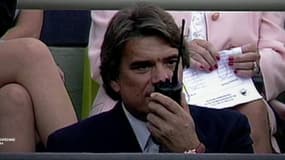 Bernard Tapie, ancien président et propriétaire de l'OM