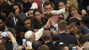 Le pape François a reçu ce lundi des fidèles issus de la communauté des gens du voyage, à Rome.