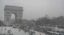 Paris sous la neige ce 22 janvier. 