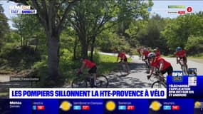 Haute-Provence: le tour cycliste des sapeurs-pompiers a débuté
