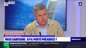 "Le pass sanitaire c'est l'anti-fermeture" pour Jean-Michel Arnaud, sénateur des Hautes-Alpes