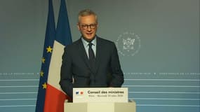 Bruno Le Maire a indiqué qu'il ne croyait pas à un rebond rapide en sortie de crise et a comparé la crise actuelle à la crise de 1929.