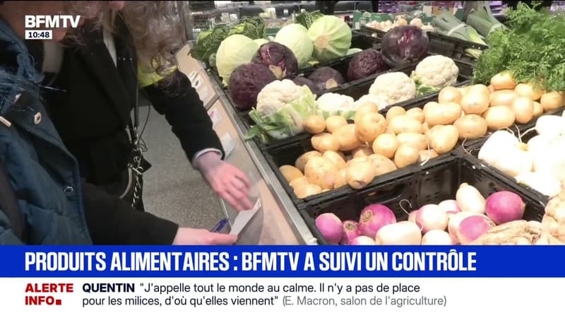 Mauvais étiquetage des produits alimentaires: BFMTV a suivi un contrôle du service de la répression des fraudes