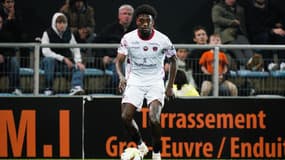 Andy Pelmard avec Clermont, à Lorient le 19 mai 2024