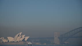 Les fumées des incendies en Australie ont atteint Sydney, enveloppée dans une épaisse couche de fumée, le 19 novembre 2019