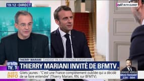 Thierry Mariani: "Emmanuel Macron s'est rendu compte que son discours était isolé en Europe".