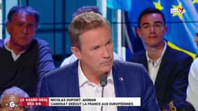 "C’est incroyable que le service public, financé par le contribuable, sélectionne les candidats" Nicolas Dupont-Aignan