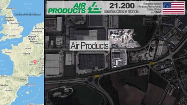 L'usine d'Air Products en Isère attaquée ce vendredi