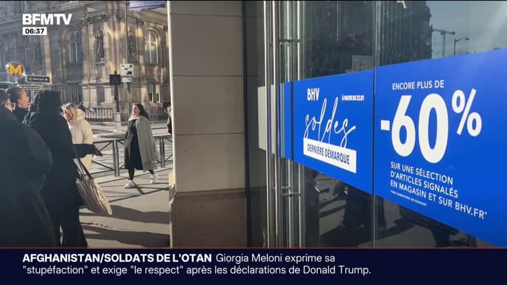 Au BHV, la fréquentation en forte baisse quelques semaines après l'installation de Shein