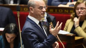 Jean-Michel Blanquer à l'Assemblée nationale le 14 février 2018.