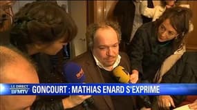 Mathias Enard, Goncourt 2015: "C'est un tourbillon qui s'abat, de joie et d'allégresse"