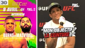 UFC 287 : ITW exclu avec Burns, qui peut envoyer Masvidal à la retraite ce week-end