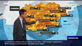 Météo Var: l'arrivée d'un voile nuageux dans l'après-midi, 26°C attendus à Sainte-Maxime