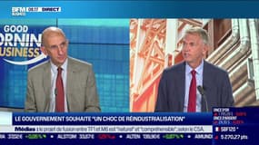 Louis Gallois (Coprésident de La Fabrique de l'industrie): "Le pays (la France) depuis quelques années a compris les dégâts de la désindustrialisation [...] (Mais) si on a délocalisé, ce n'est pas pour rien"