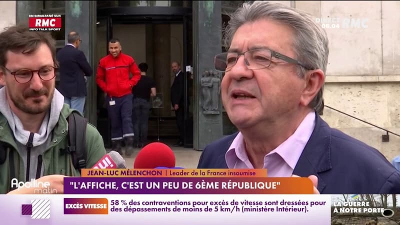 L'affiche de campagne de Mélenchon crispe à gauche: "Je ne peux pas prendre ça au sérieux"