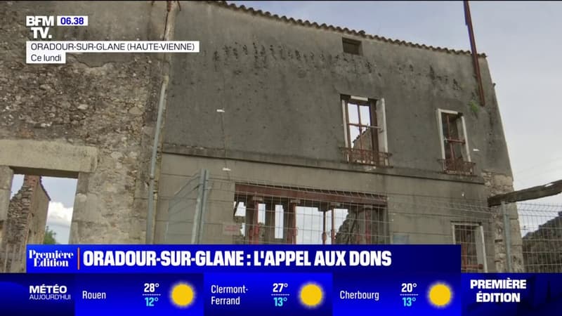 Oradour-sur-Glane: l'appel aux dons pour sauver les ruines du village martyr
